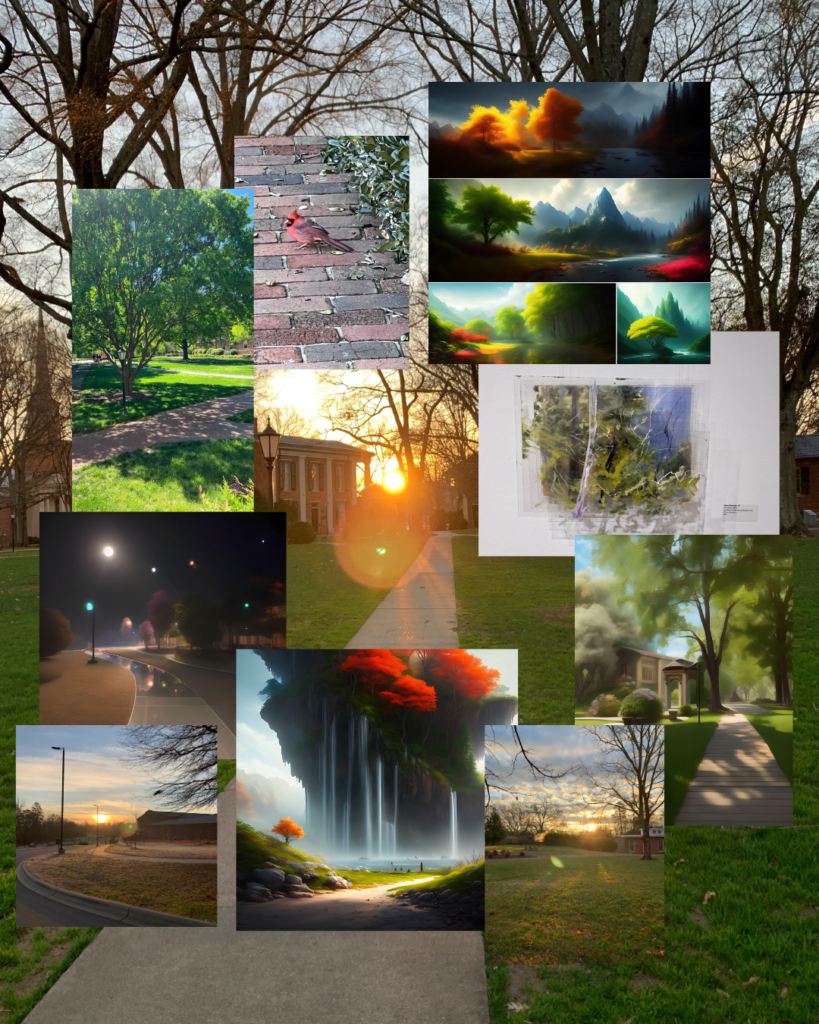 Collage of images